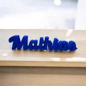 Nome Personalizzato 3D in Polistirolo Alta Densità – Scritta Decorativa con Nome – Colore Personalizzabile