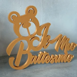 decorazione-battesimo-orsetto-oro-scritta-il-mio-battesimo-torta